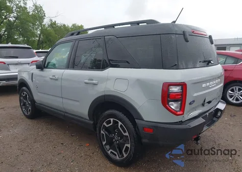 2023 Ford Bronco Sport Outer Banks из США, поврежденный, VIN 3FMCR9C61PRD19727